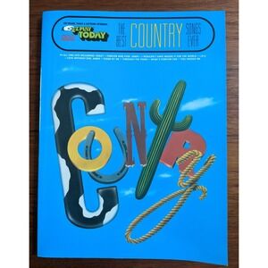 The Best Country Songs Ever EZ Play Today Sheet Music Book